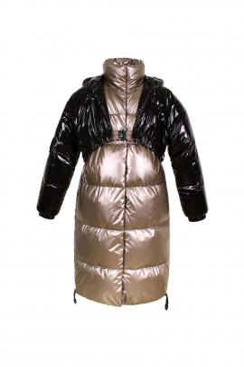 Пальто для девочки Gnk Р.Э.Ц. С-760 фото