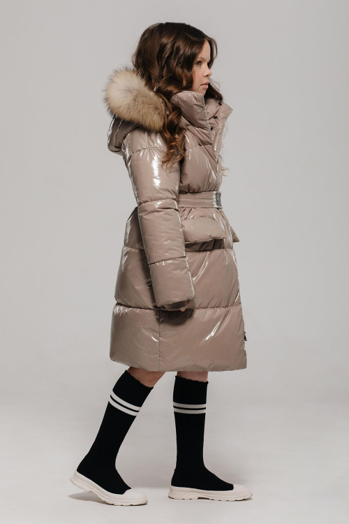 Пальто для девочки GnK ЗС-960 фото